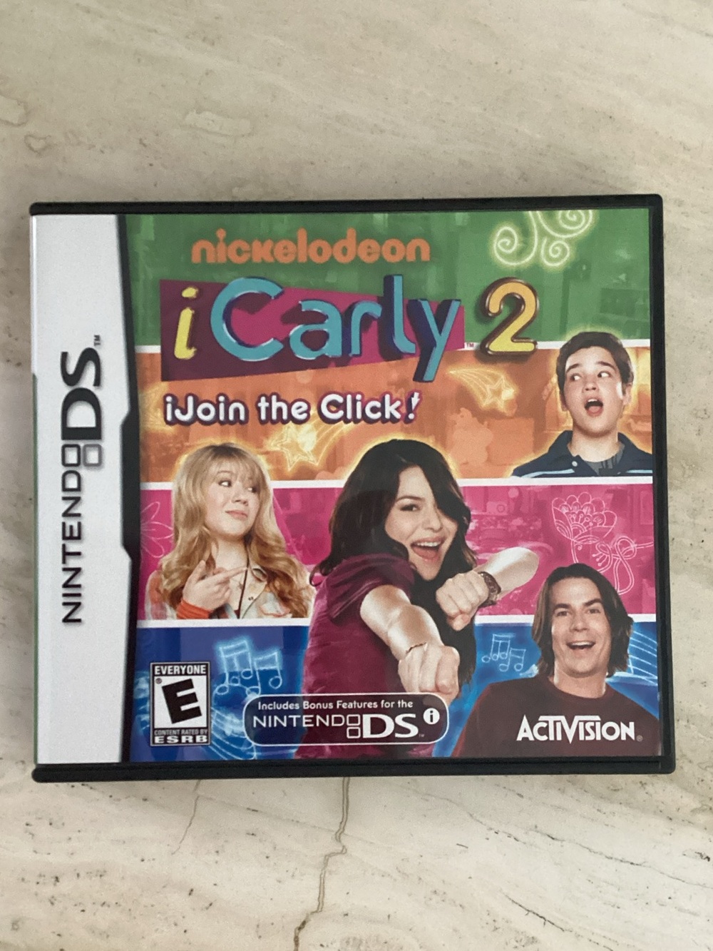 iCarly 2 iJoin The Click Nintendo DS Game CIB Tested Working